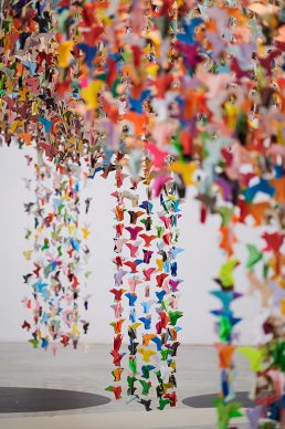 Charles Kaisin, Origami For Life - Fondation Engie / Palais de Tokyo Paris. Photo credit Nicolas Lobet