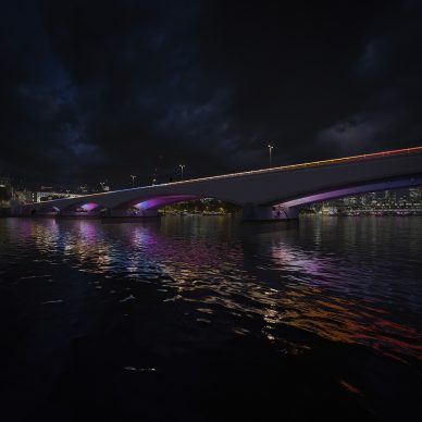 Illuminated River, Waterloo © Leo Villareal