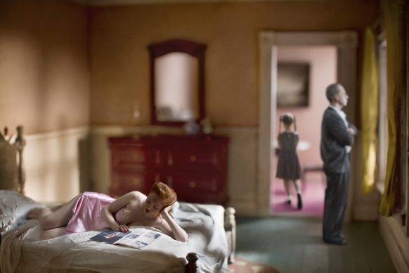 Richard Tuschman©, Pink Bedroom (Family), 2013, Inkjet print on cotton paper, cm 60x90, Edition 4-6, Signed on verso Framed, Courtesy Photology