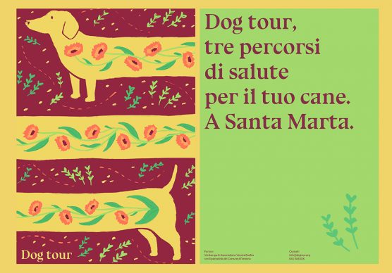 Progetto "Dog tour". Immagine courtesy studenti di Design Iuav