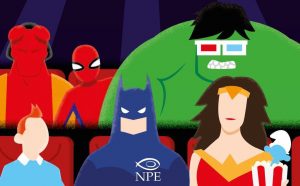 Guida ai cinecomics (NPE 2021). Copertina