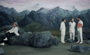 Ragnar Kjartansson, Figures in Landscape (Friday), Single-channel video, 2018