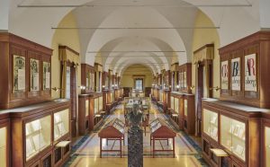 Un'immagine del Museo Bodoniano, attualmente collocato al terzo piano della Biblioteca Palatina, foto di Giovanni Hanninen