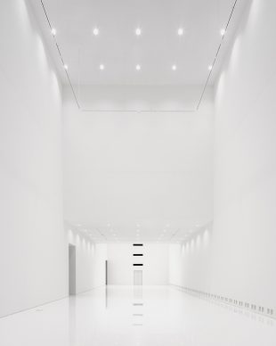 Royal Museum of Fine Arts, Anversa by KAAN Architecten. 21st-century exhibition hall and its impressive height, measuring up to 23 meters floor-to-ceiling © Stijn Bollaert