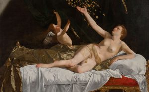 Danaë, c. 1623. Orazio Gentileschi (Italian, 1563–1639). Oil on canvas; 162 x 228.5 cm. The Cleveland Museum of Art, Leonard C. Hanna Jr. Fund, 1971.101. After conservation