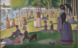 Georges Seurat, Pomeriggio alla Grande Jatte. 1884-1886 Chicago, Art Institute. Courtesy Art Institute, Chicago