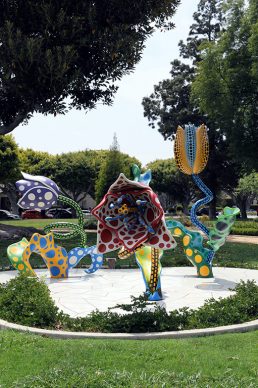 Hymn of Life – Tulips, 2007, Mixed media, Courtesy of the City of Beverly Hills