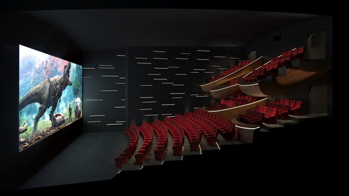 Oma Cinema, vista della sala © Ōma Cinema