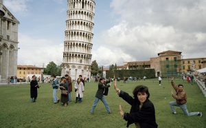 The Leaning Tower of Pisa, Italy, 1990 © Martin Parr/Magnum Photos