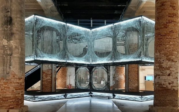 Maison Fibre, 17. Mostra Internazionale di Architettura di Venezia, 2021. Photo Arianna Testino