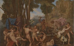 Nicolas Poussin, The Triumph of Silenus, about 1636. Oil on canvas, 142.9 x 120.5 cm © The National Gallery, London