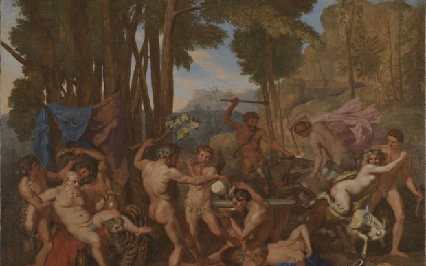 Nicolas Poussin, The Triumph of Silenus, about 1636. Oil on canvas, 142.9 x 120.5 cm © The National Gallery, London