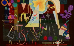 Wassily Kandinsky, Tensions calmées. Courtesy Sotheby’s
